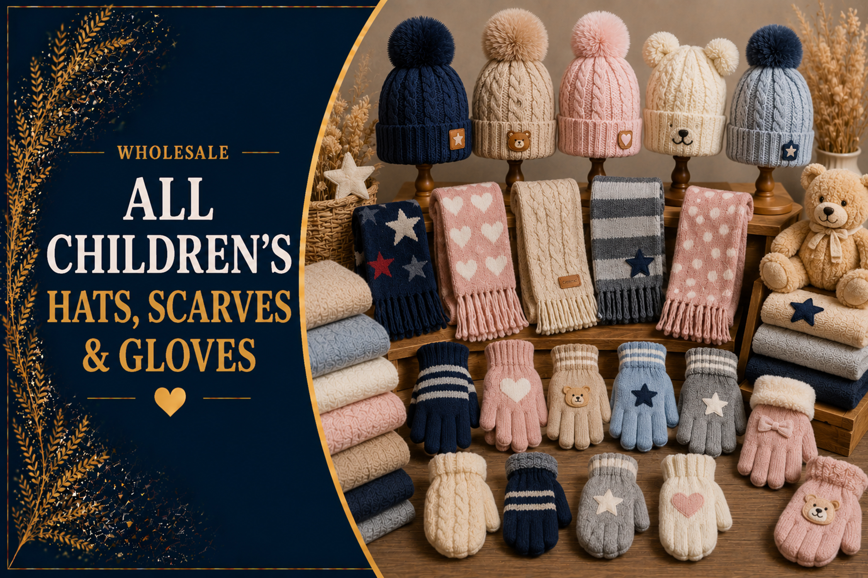 All Childrens Hats Scarves Gloves
