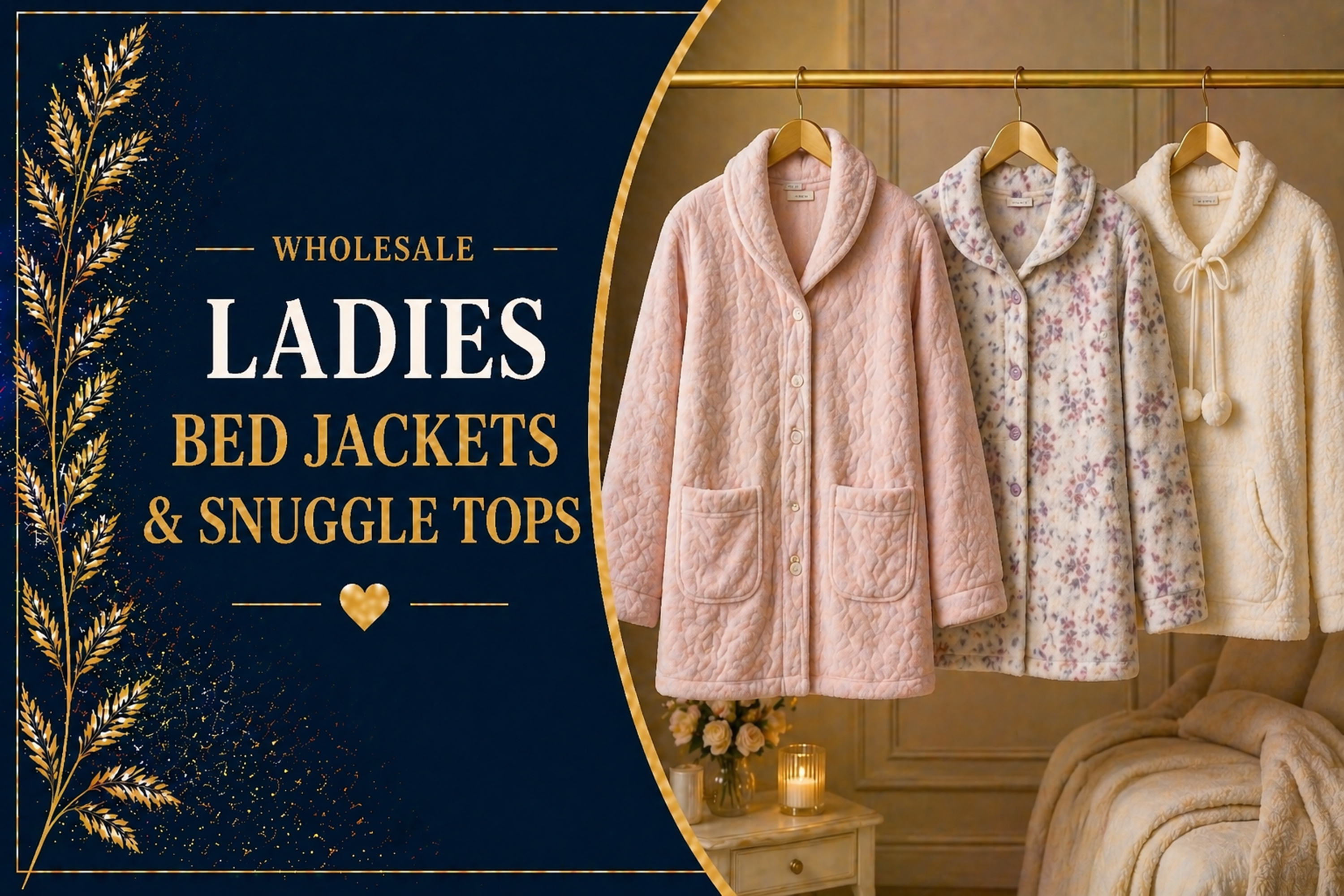 Bed Jackets & Snuggle Tops Bed Jackets & Snuggle Tops