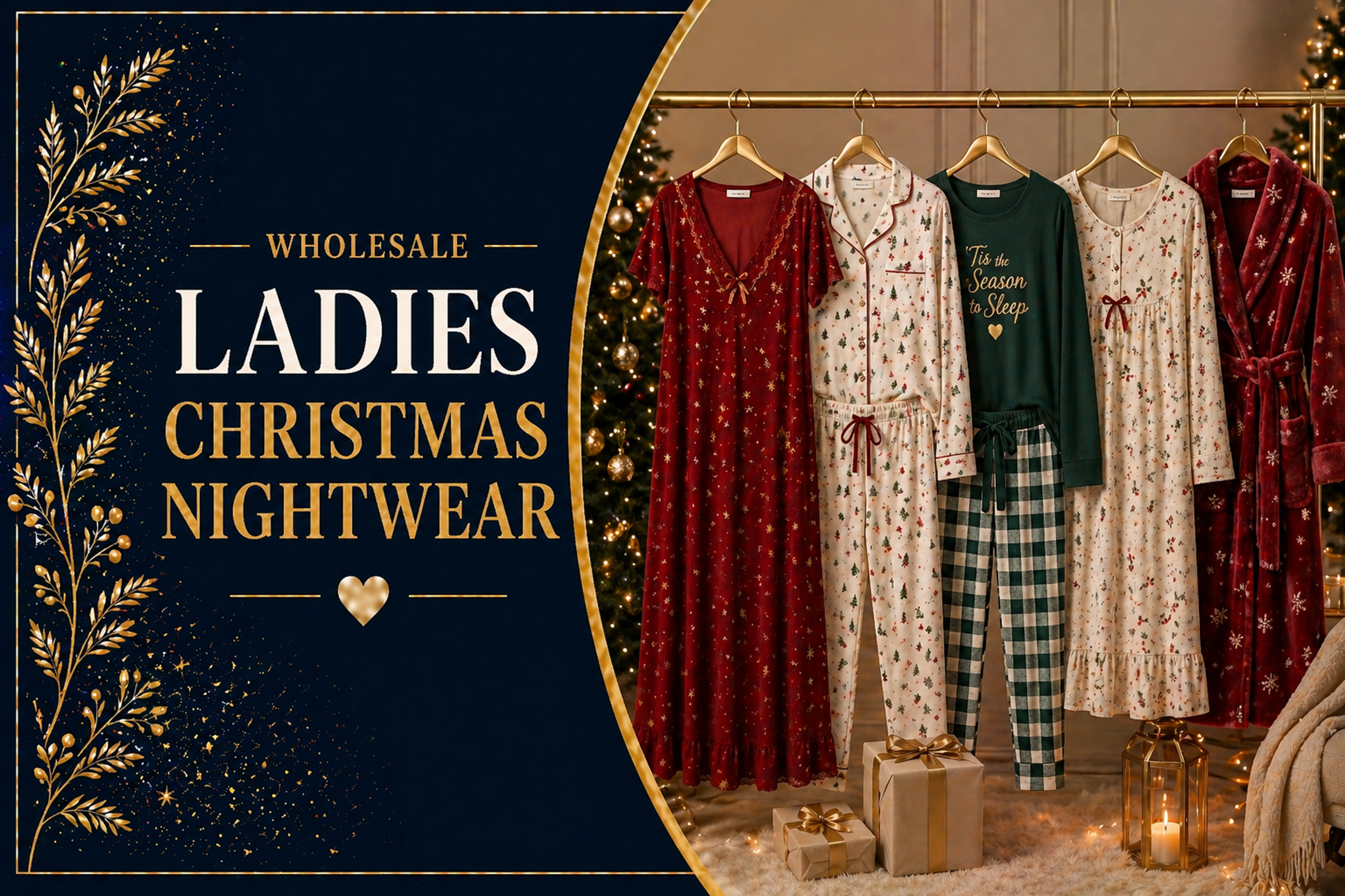 Ladies Christmas Nightwear