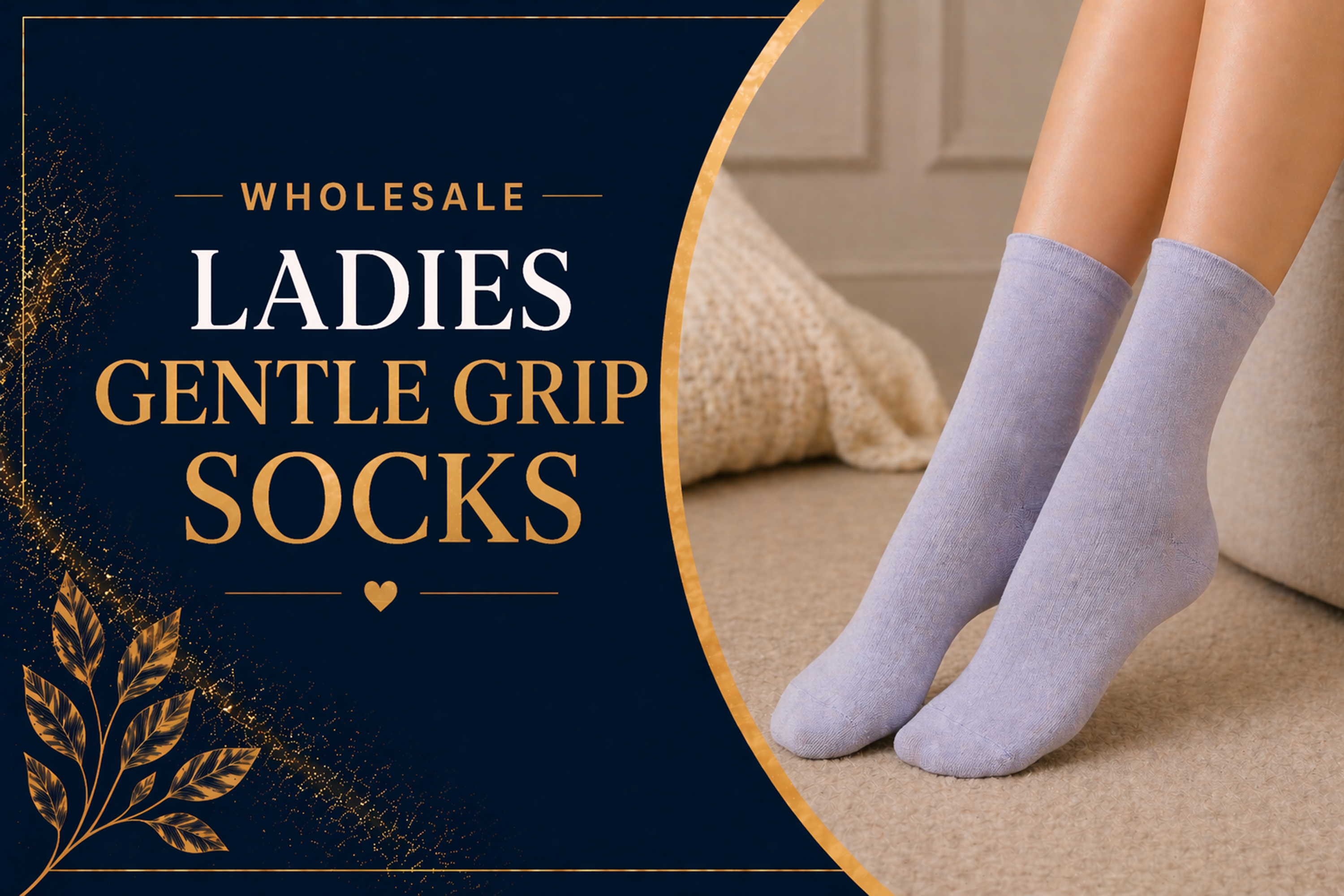 Ladies Gentle Grip by Sock Shop