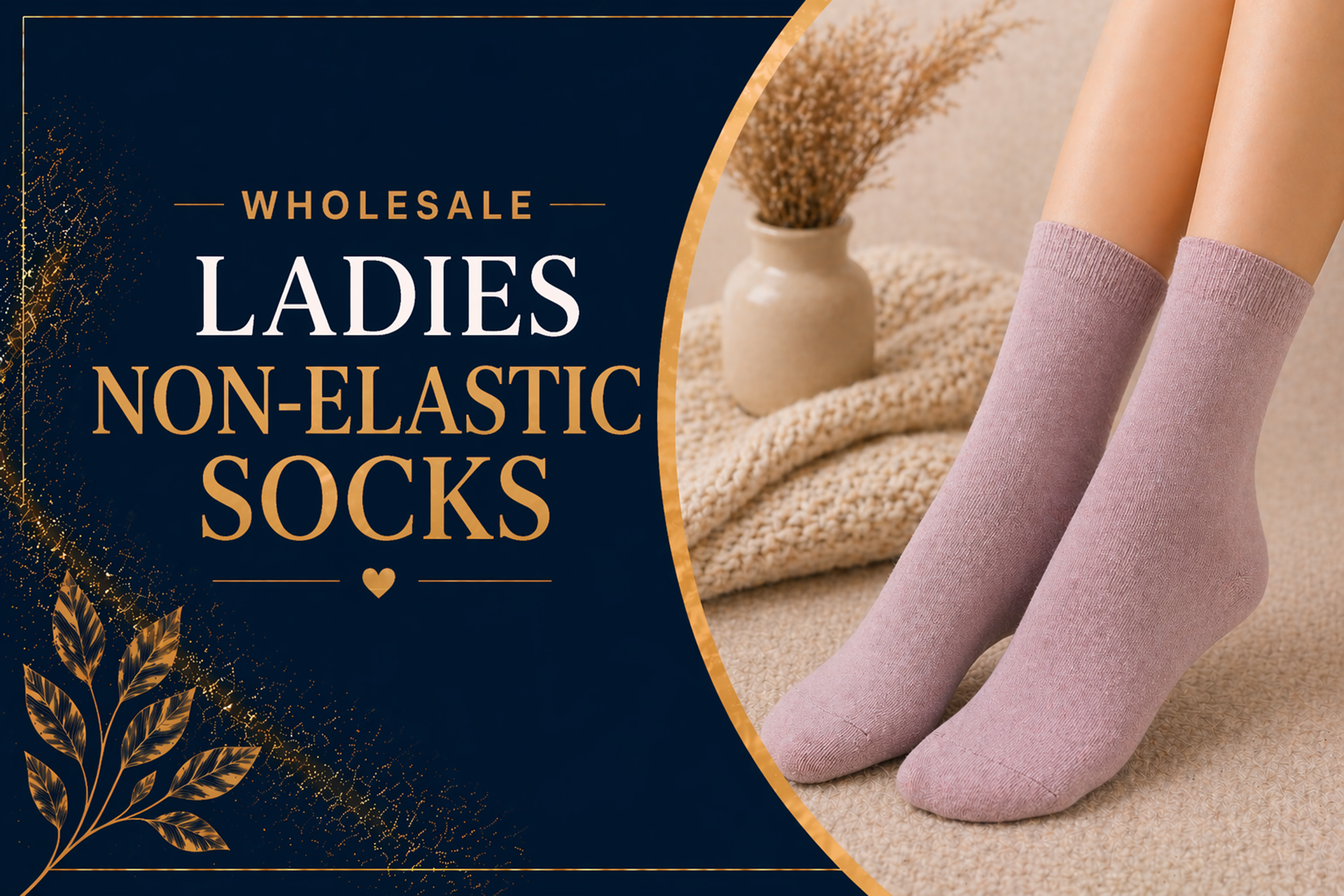 Ladies Non Elastic Socks