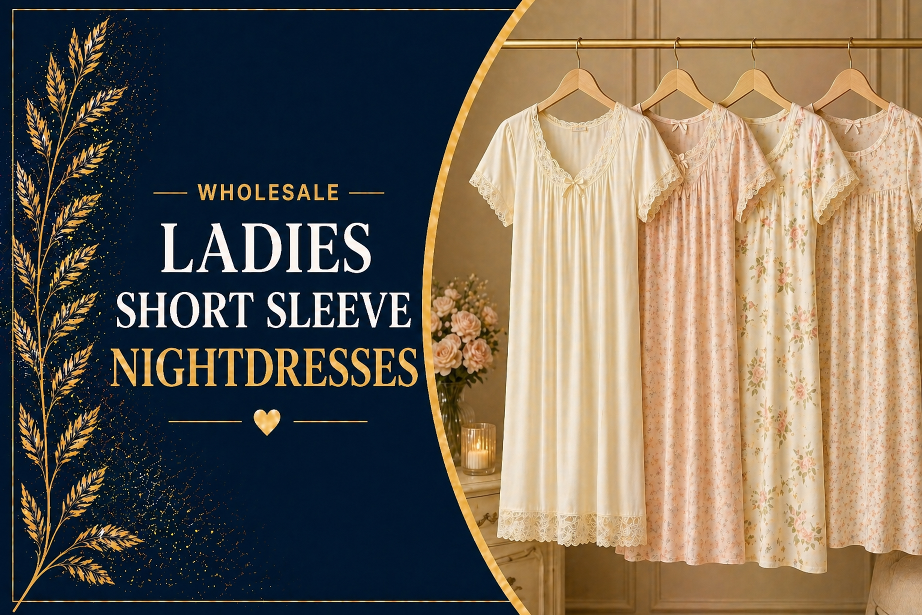 Short Sleeved Nightdresses Short Sleeved Nightdresses