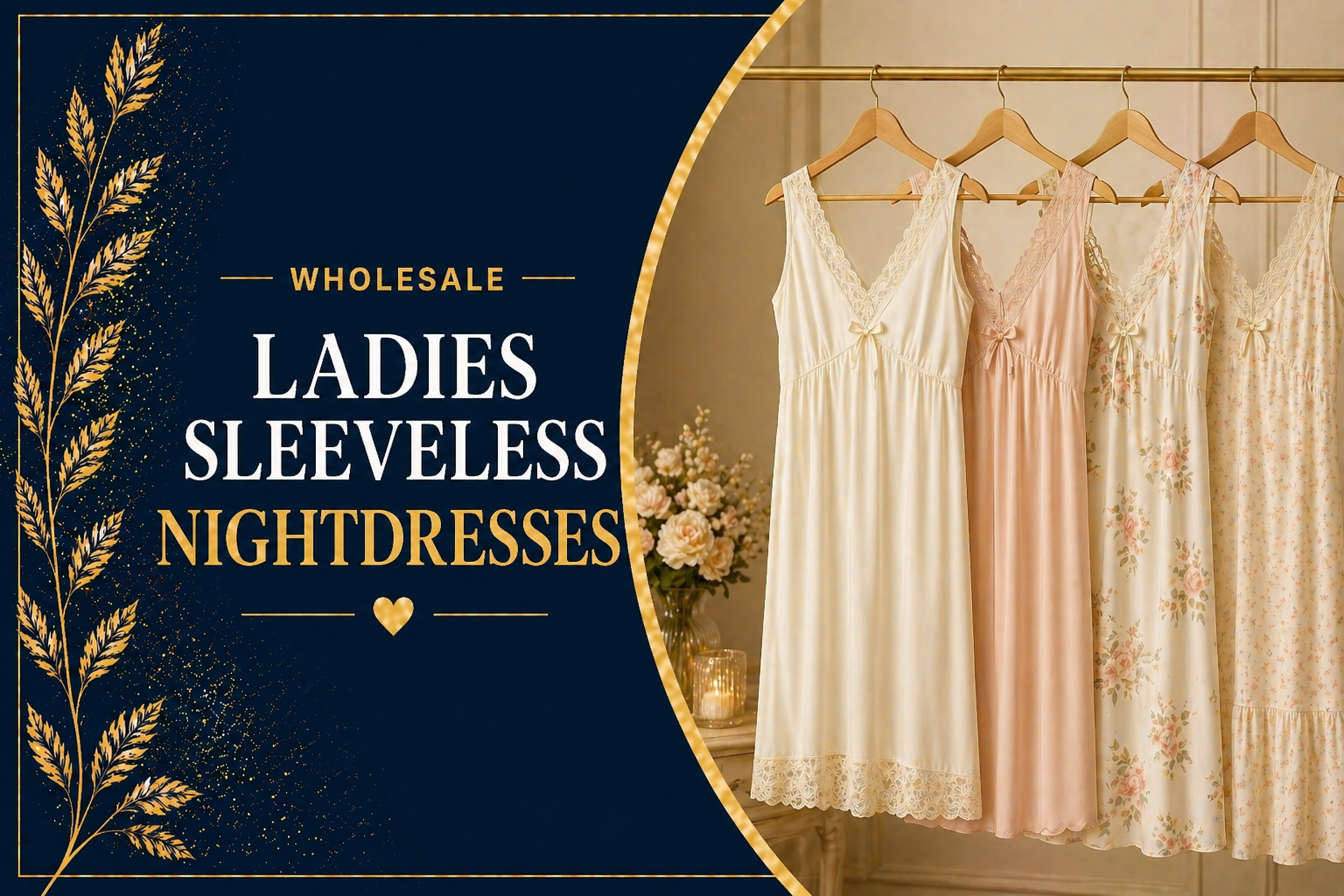 Sleeveless Nightdresses