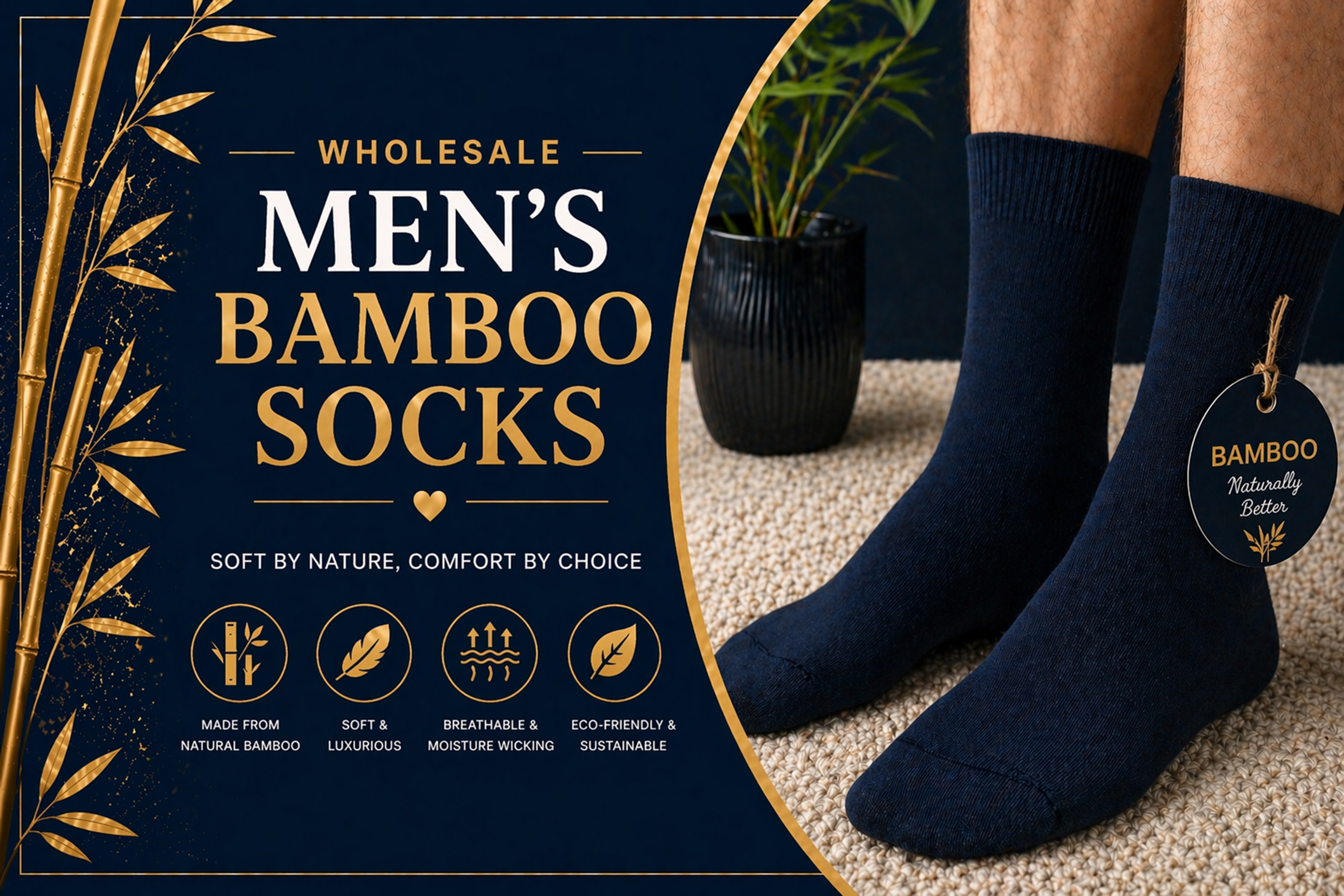 Men's Bamboo Socks