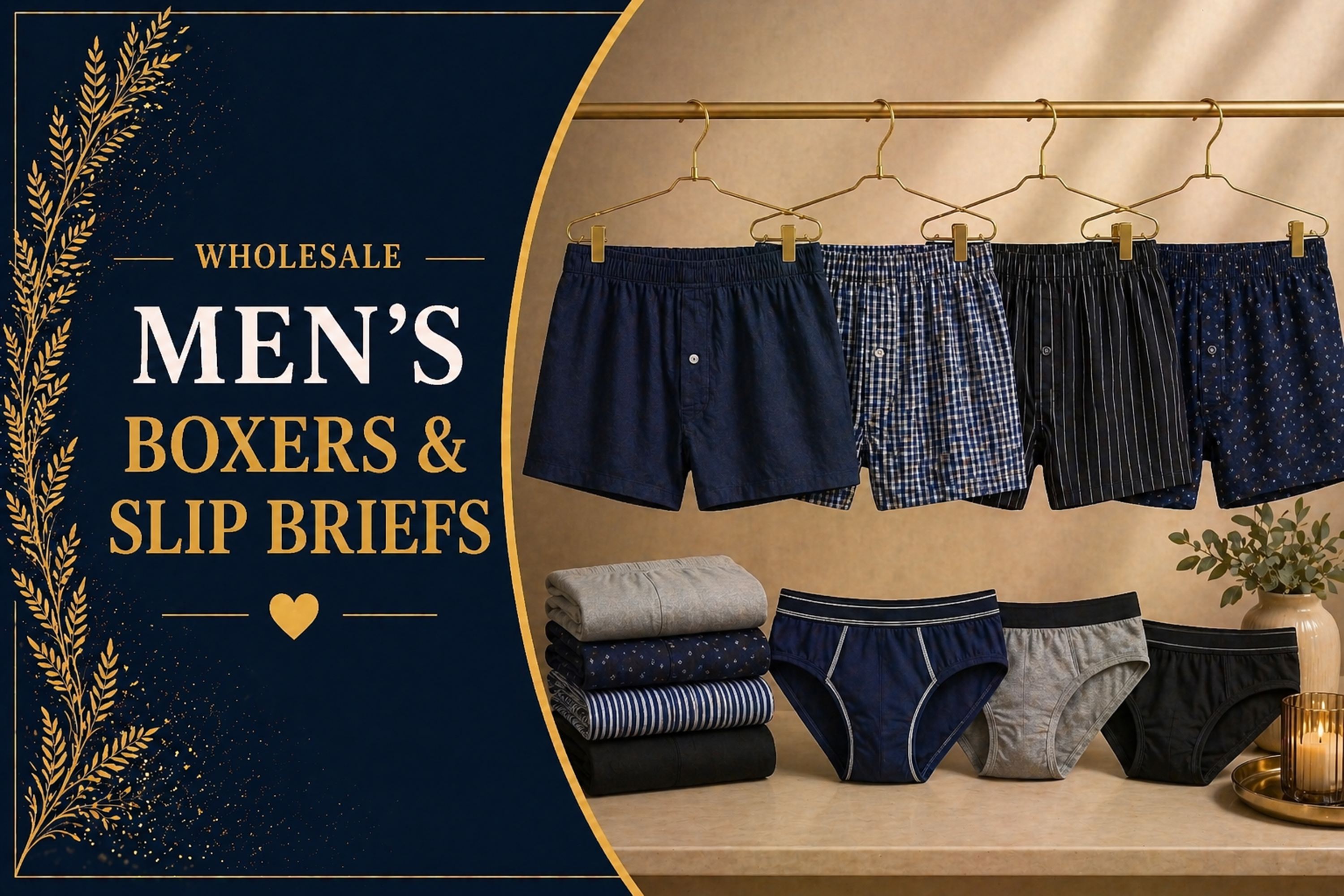 Boxer Shorts & Slip Briefs