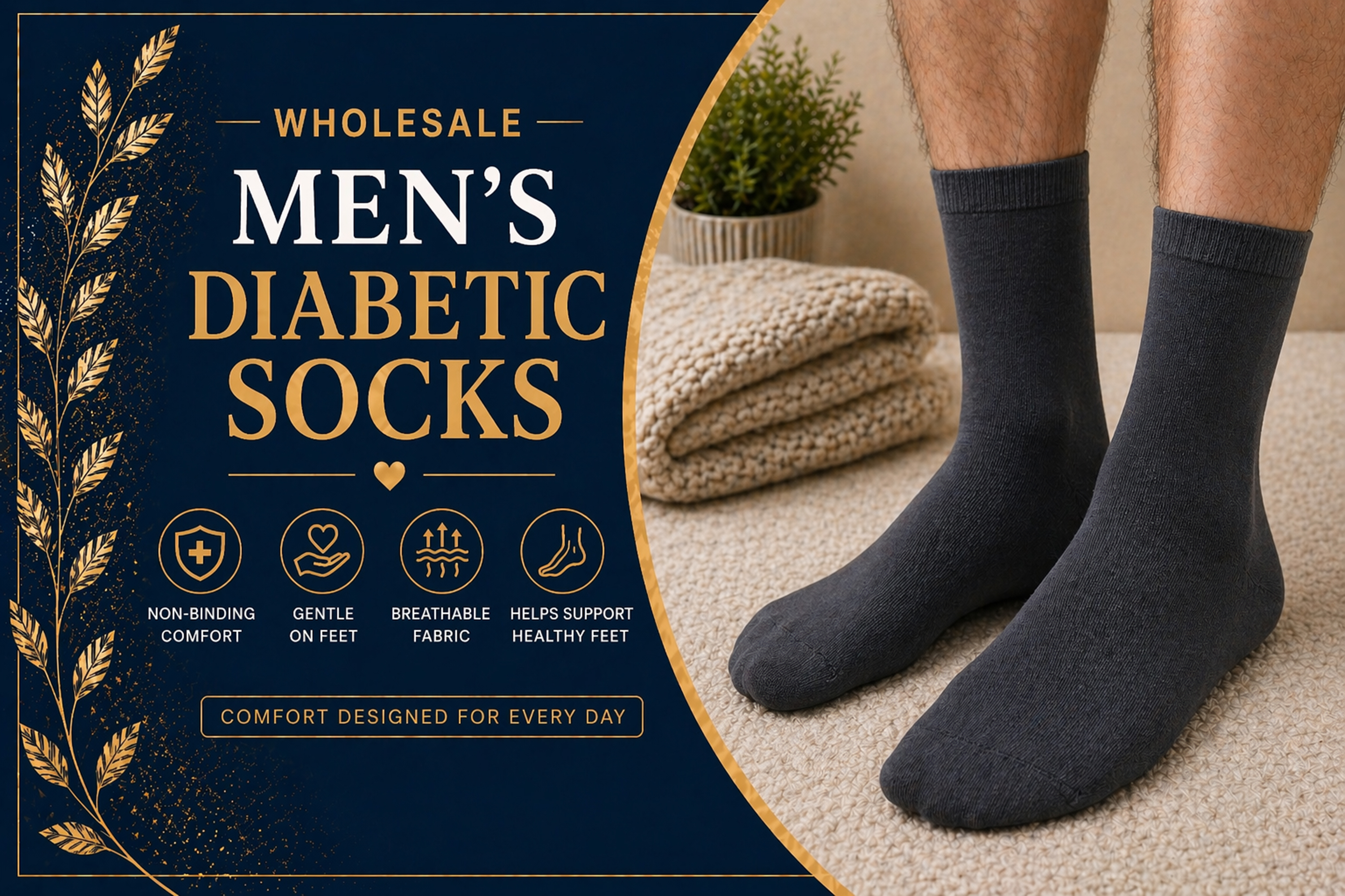 Men's Diabetic Socks Men's Diabetic Socks