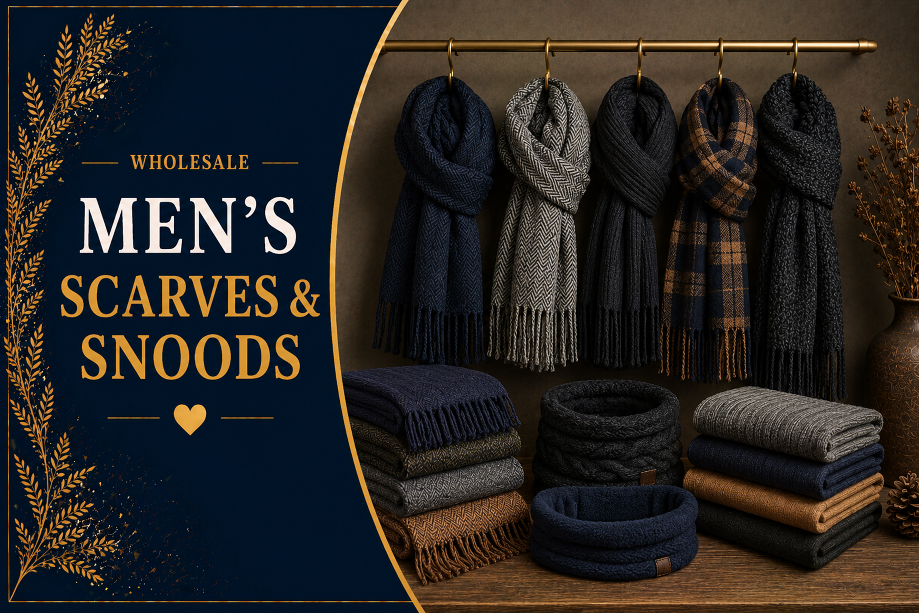 Mens Scarves and Snoods