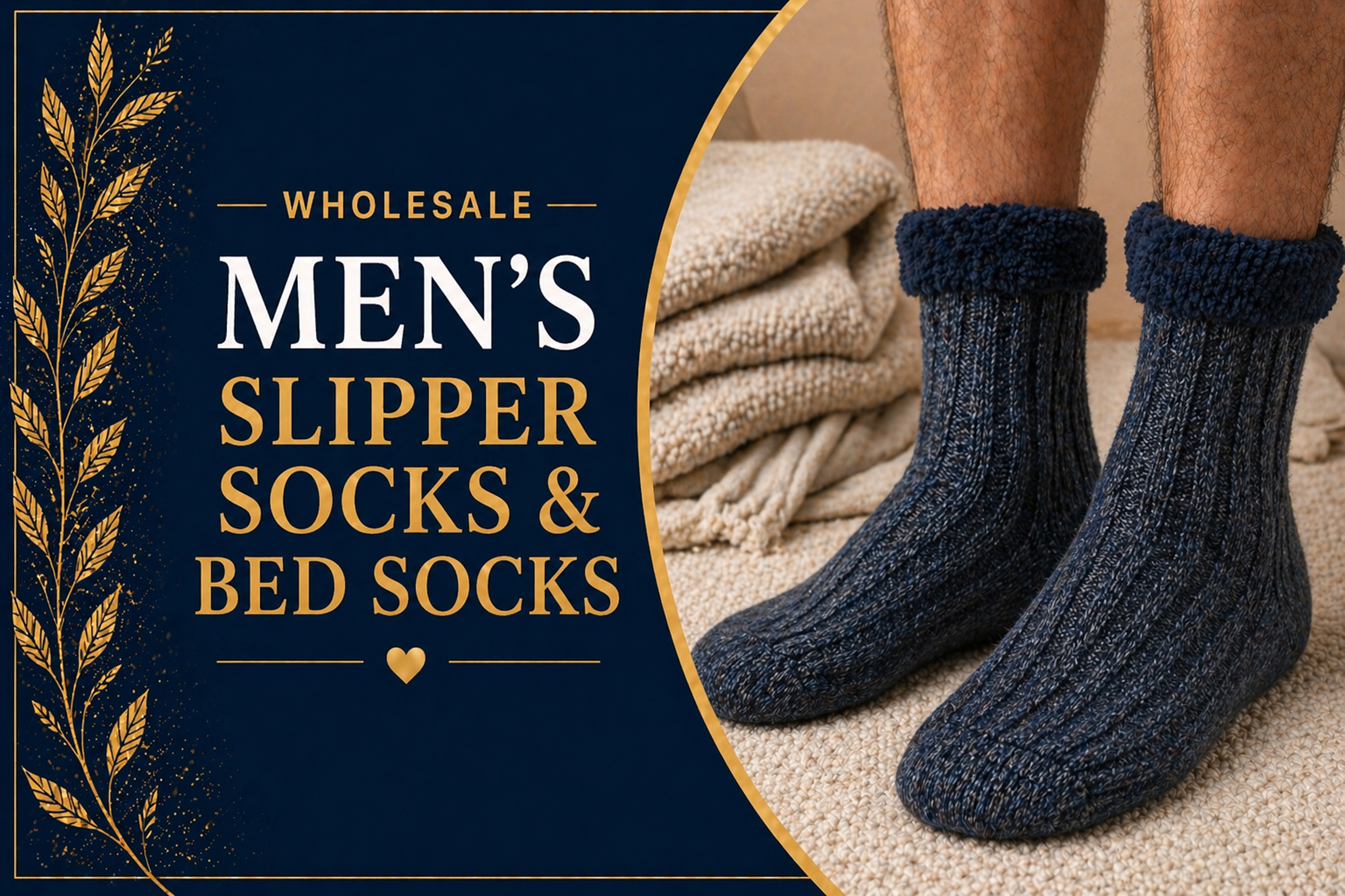 Men's Slipper Socks & Bed Socks