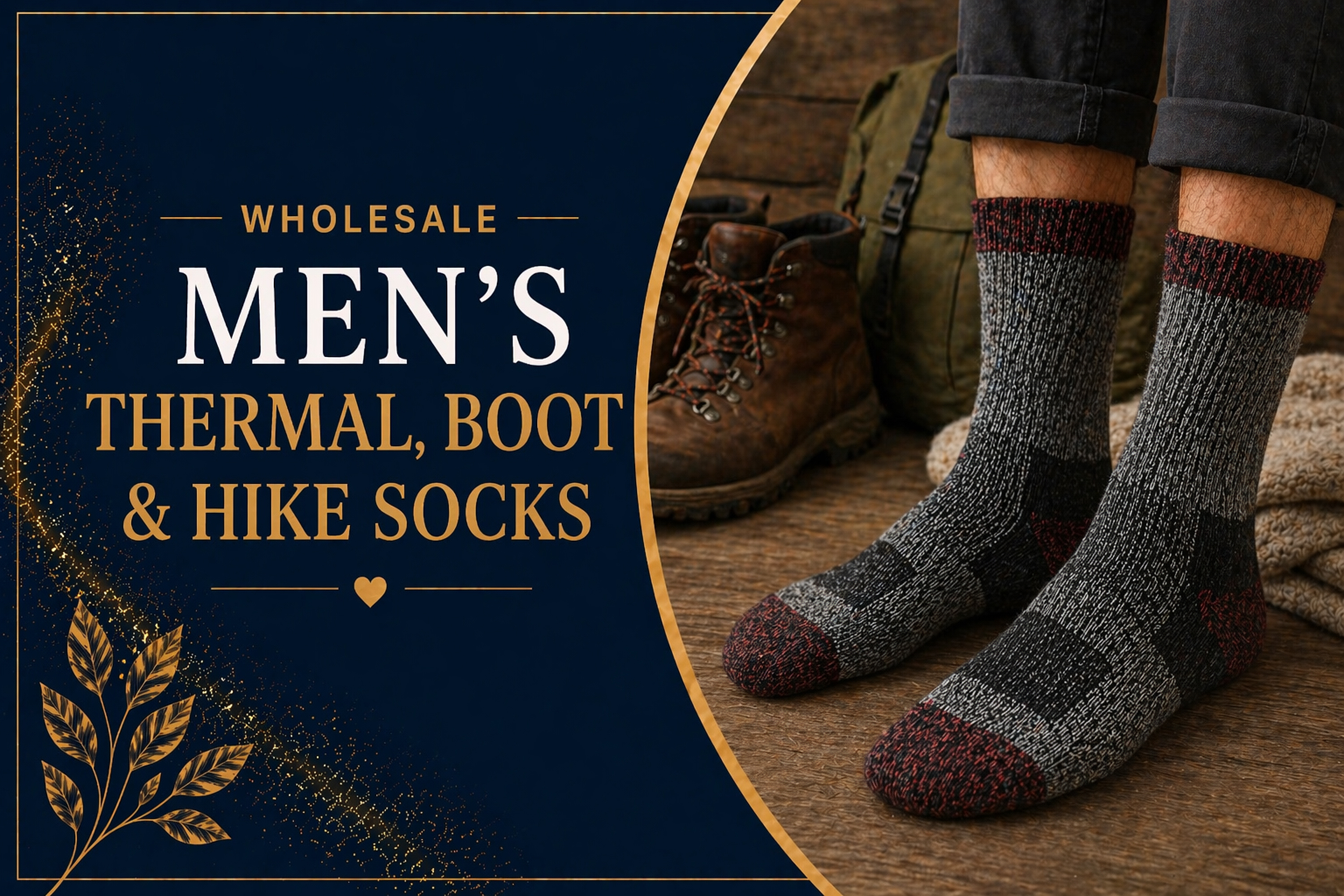 Men's Thermal, Boot & Hike Socks