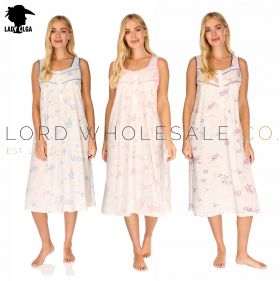 Lady Olga Sleeveless Nightdresses 0103