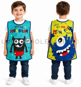 TA1020 Little Monster Wipe Clean Tabard by Cooksmart