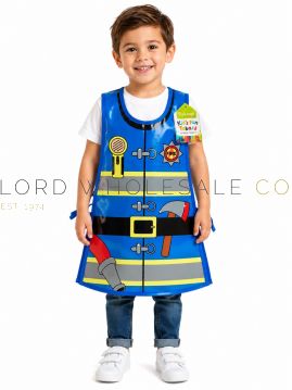 Children's Fireman Wipe Clean Tabard by Cooksmart