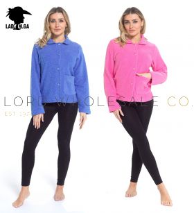 4162 Lady Olga Fleece Bed Jackets
