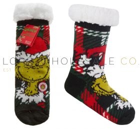 “Wholesale The Grinch socks – fun and festive socks for men, ladies, and kids in bulk”