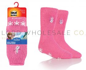"Bulk kids Disney thermal socks in assorted colours and designs"