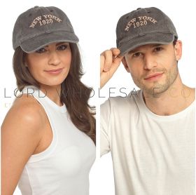 wholesale adults stonewashed caps vintage style UK