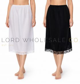 Premium Anti Static Half Slips Waist Slips 28" 3 pieces