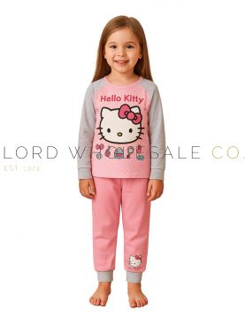 04-Z01_41820-Wholesale Girls Older Hello Kitty Pyjama Set 9 Pieces