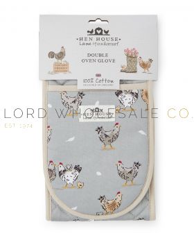 02-2637-Wholesale Hen House Lane Double Oven Gloves by Cooksmart