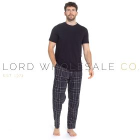 “Wholesale men’s polycotton jersey pyjamas – soft and comfortable sleepwear in bulk”