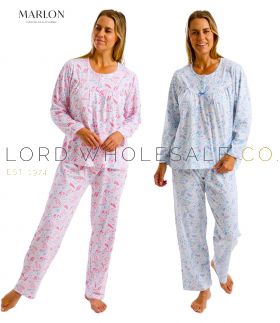 "Wholesale ladies winter pyjamas in cosy fleece and warm fabrics"