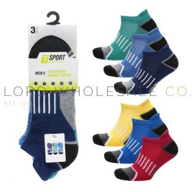 wholesale men's cushioned trainer socks bulk order