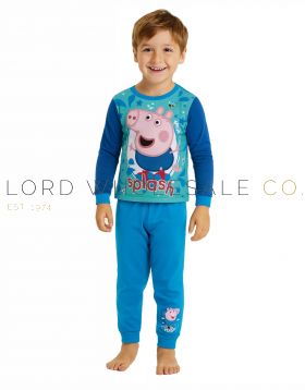 Boys Younger George Peppa Pig Pyjama Set 9 Pieces