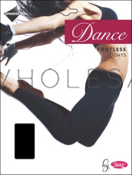 Ladies Footless Dance Tights by Silky