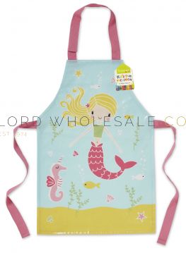 AP1022 Kids Mermaid Wipe Clean Apron by Cooksmart