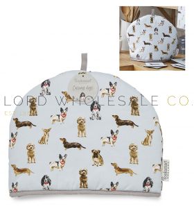 1746 Curious Dogs Tea Cosy by Cooksmart