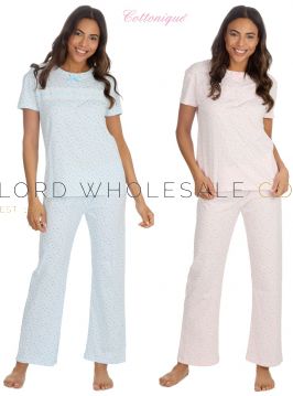 34B1952 Wholesale Cottonique Supplier Pyjamas