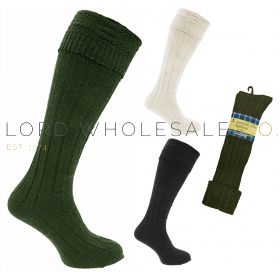 34SED042 Men's Wool Rich Kilt Socks