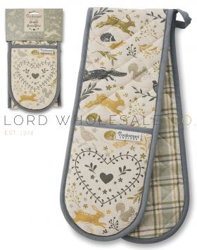 9897 Woodland Double Oven Gloves