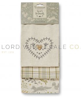 9900 Woodland Tea Towels by Cooksmart