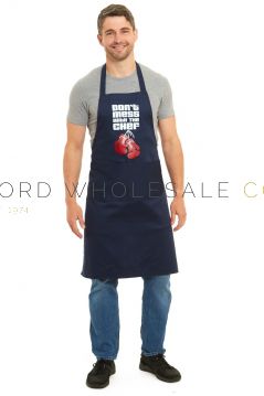 Don't Mess With The Chef Barbeque Apron