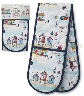 DG1300 Beside The Seaside Double Oven Gloves