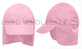 Younger Kids Light Pink Legionnaire Cap by Snuggle Shop 12 Pieces