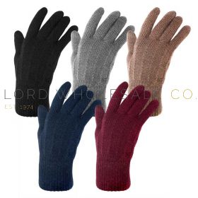 Ladies Brushed Thermal 1.1 TOG Touchscreen Gloves by Felix & Dylan