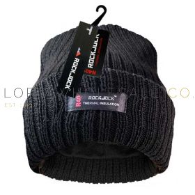HAI-702R Ribbed Knitted Hats by Rock Jock