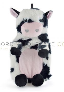 SK0320 Supersof Plush Cow Hot Water Bottle