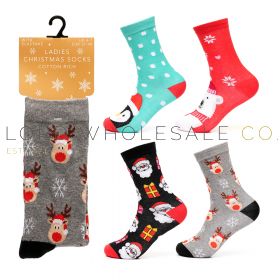 SK254 Ladies Christmas Novelty Socks