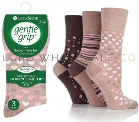 SOLRM34G3 Ladies Neutrals Bamboo Gentle Grip