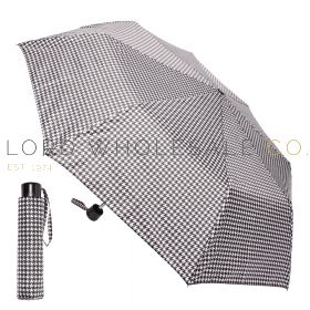 Dogtooth Print Supermini Umbrella With Matching Sleeve