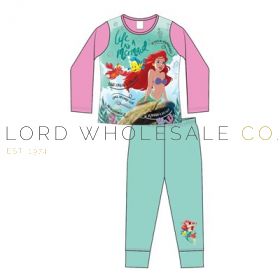 Girls Older Little Mermaid Pyjama Set 9 Pieces