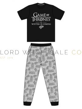Z01_34936 Wholesale Game of Thrones Pyjamas Men's