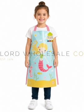 AP1022 Kids Mermaid Wipe Clean Apron by Cooksmart
