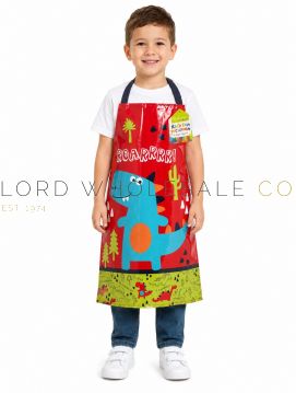 AP1024 Kids Dinosaur Wipe Clean Apron by Cooksmart