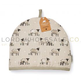 Highland Sheep Linen Blend Tea Cosy by Cooksmart