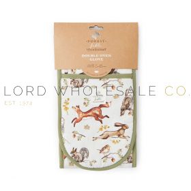 02-2683-Wholesale Forest Fable Double Oven Gloves by Cooksmart