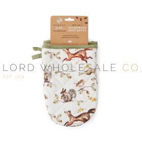 02-2685-Wholesale Forest Fable Set of 2 Microwave Mit by Cooksmart